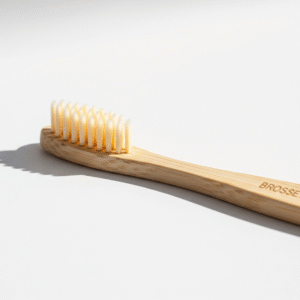 Brosse à dents en bambou souple Vrac’ment Bio : le sourire écolo et doux (1 pièce)